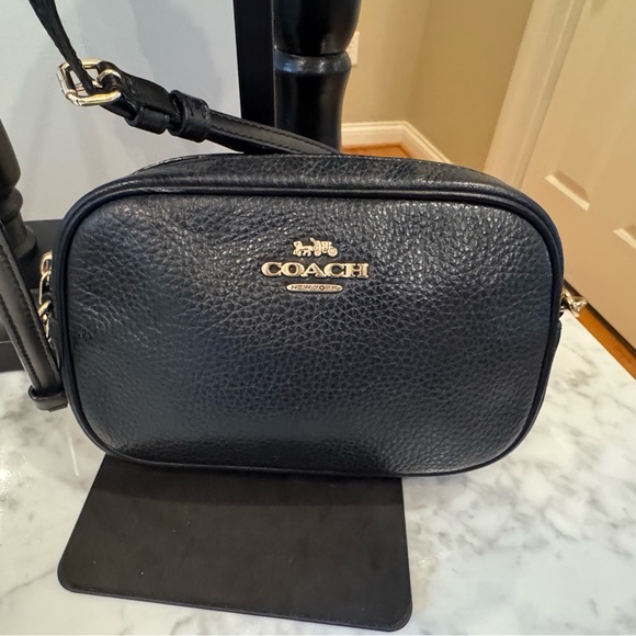 Coach Handbags - Coach - Mini Jamie Camera/Belt Bag - Black Pebbled Leather 2020- EUC